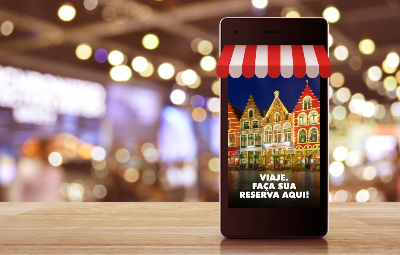 Dispositivo mobile é responsável por 60% das vendas de viagens
